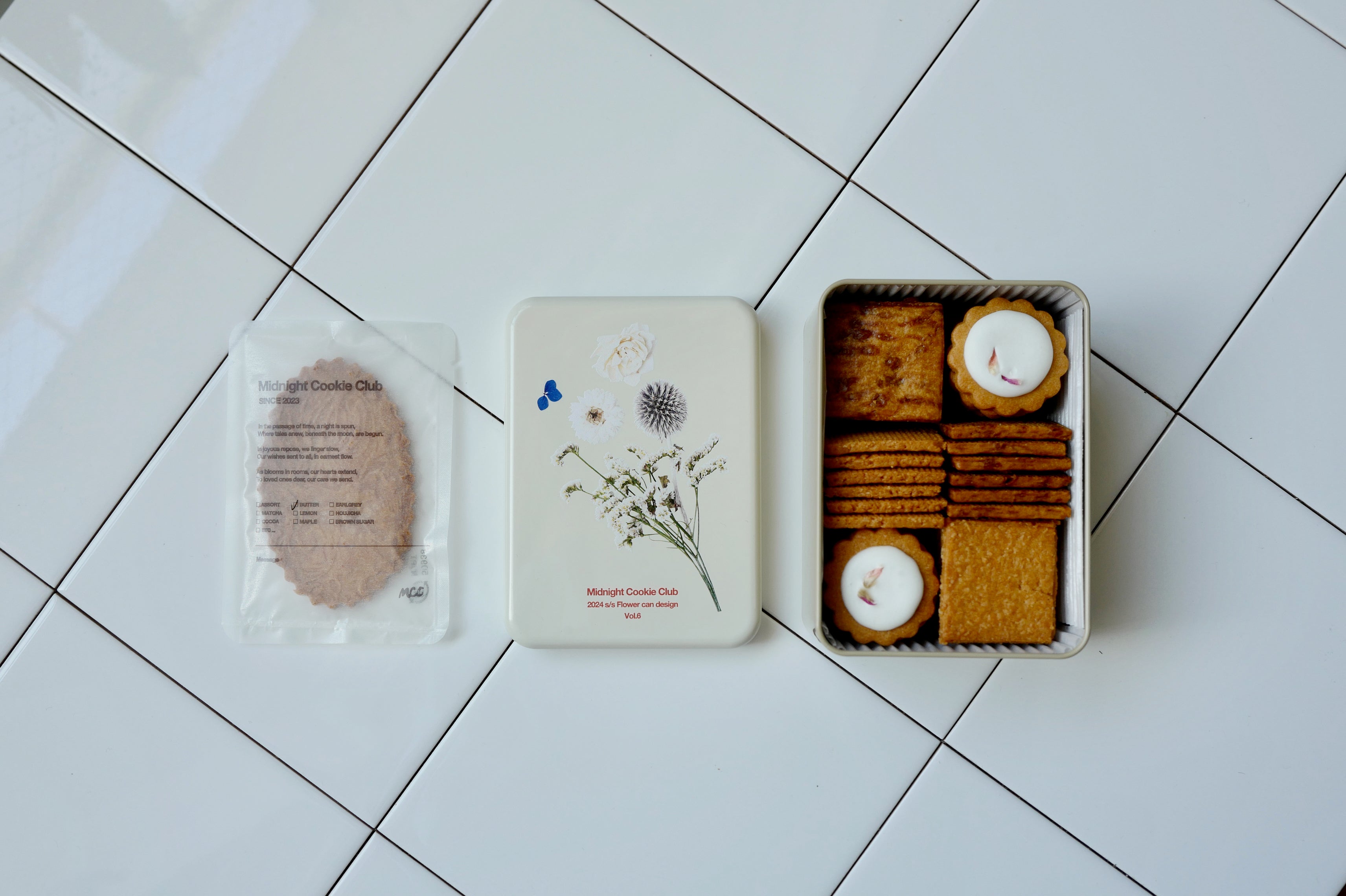 MCC  Flower Cookie Can《11/28発送分》