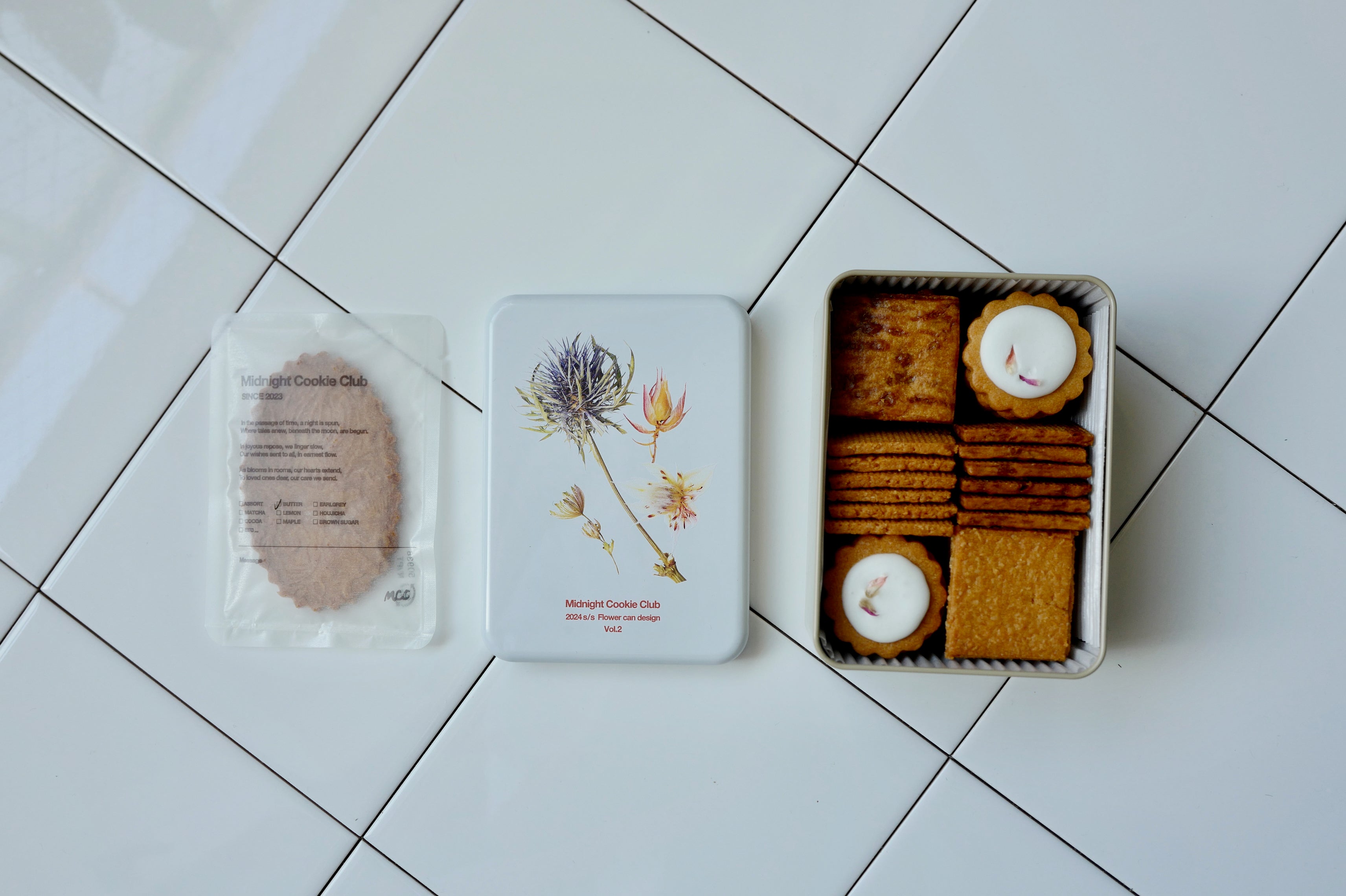MCC  Flower Cookie Can《11/28発送分》