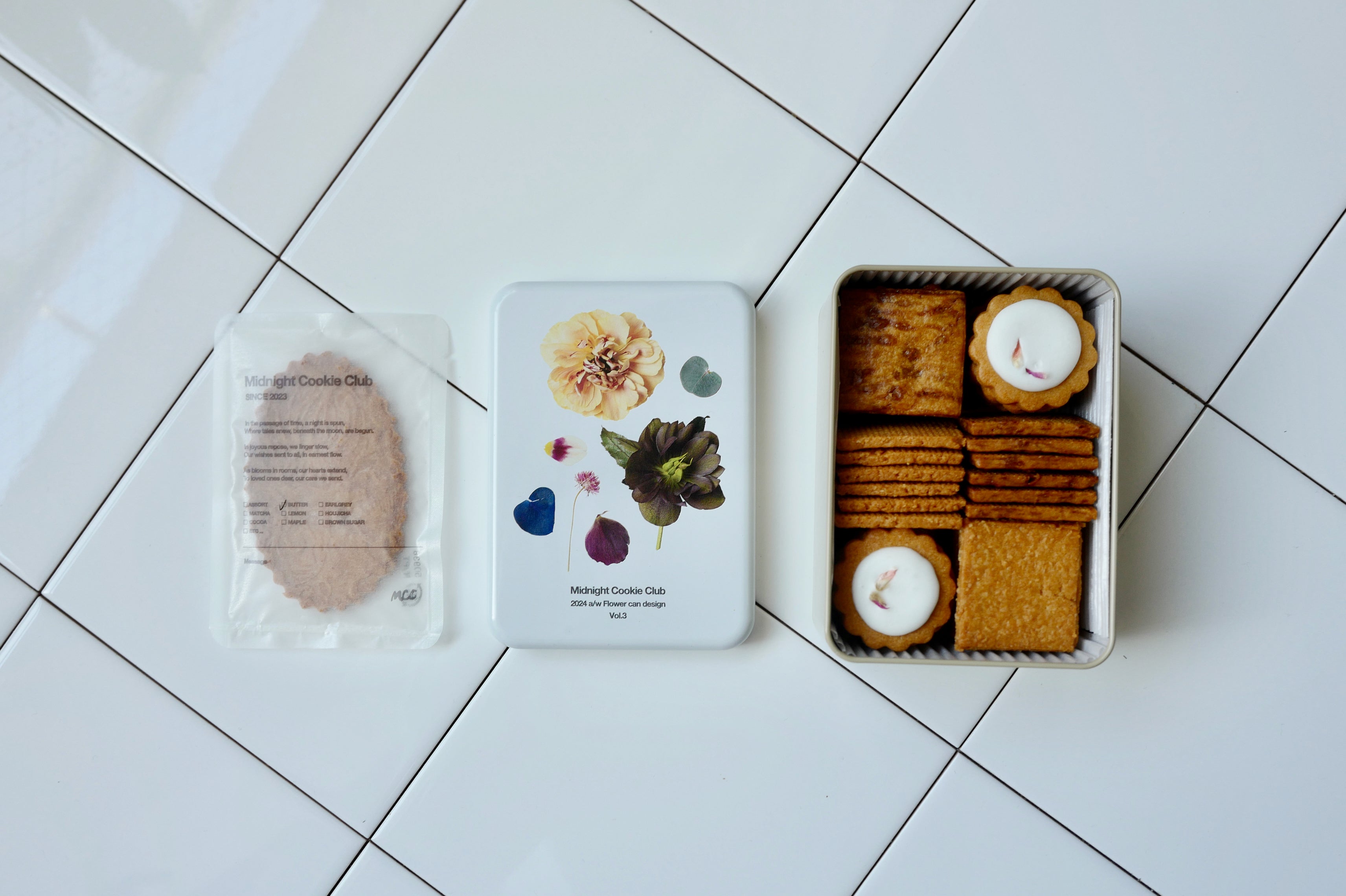 MCC  Flower Cookie Can《11/28発送分》