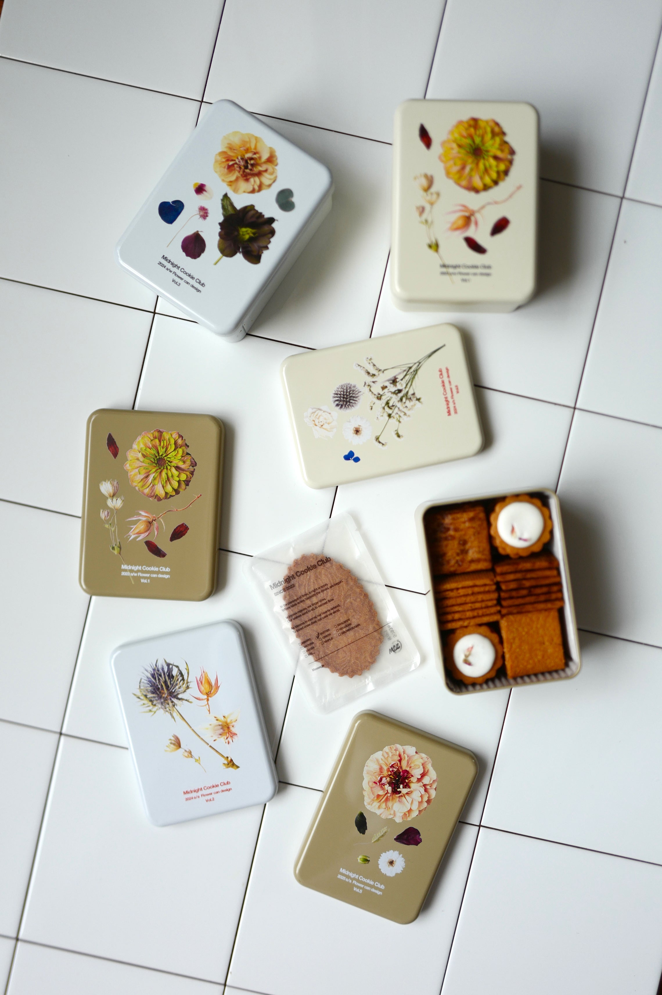 MCC  Flower Cookie Can《11/28発送分》