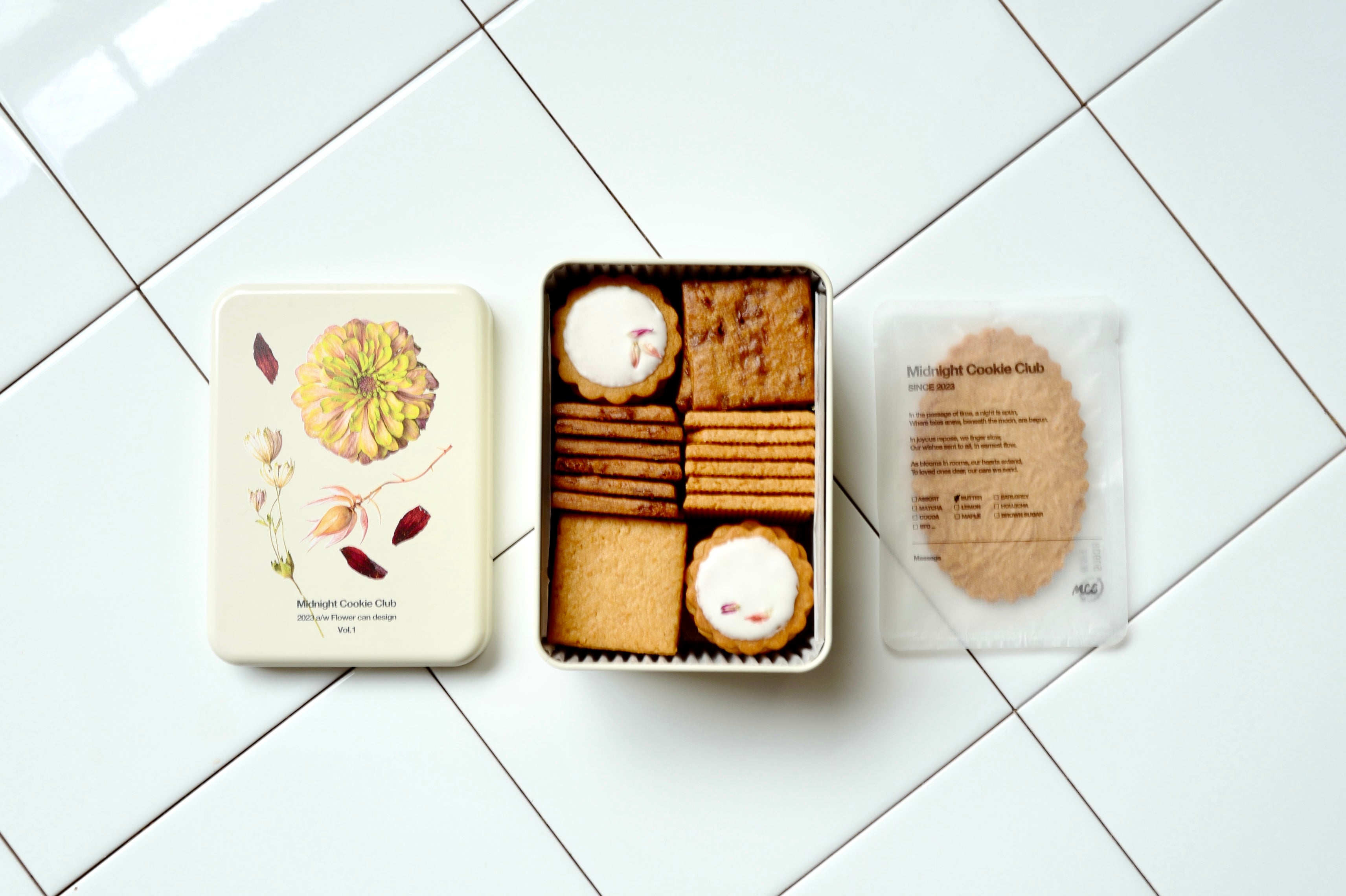 MCC  Flower Cookie Can《9/19発送分》